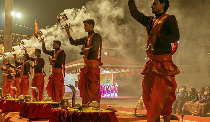 Varanasi Evening Walk with Ganga Aarti